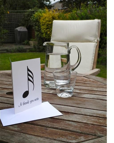 'Thank You Note' Notecards