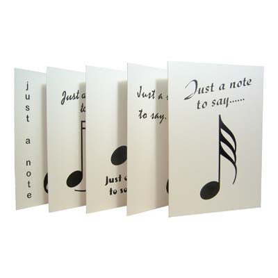 'Just A Note' Notecards